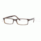 Ray-Ban RX5095 SV Prescription Eyeglasses - Brown/Transparent Avana Frame / 50 mm Prescription Lenses, 2019-5016