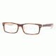 Ray Ban RX5162 Progressive Eyeglasses, Top Havana On Horn Cream Frame / 52 mm Prescription Lenses, 2361 5216