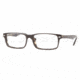 Ray Ban RX5162 Progressive Eyeglasses, Top Tr. Str. Brown On Havana Tr Frame / 52 mm Prescription Lenses, 2363 5216