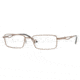 Ray-Ban RX6162 Progressive Eyeglasses - Light Brown Gloss Frame / 53 mm Prescription Lenses, 2531-5317