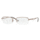 Ray-Ban RX6163 Progressive Eyeglasses Light Brown Gloss Frame / 50 mm Prescription Lenses, 2531-5019