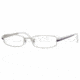 Ray-Ban RX6168 Progressive Eyeglasses - 2613 Silver Demo Lens Frame / 51 mm Prescription Lenses, 2613-5117
