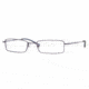 Ray-Ban RX7505 Progressive Eyeglasses - Shiny Dark Blue Demo Lens Frame / 49 mm Prescription Lenses, 1076-4918
