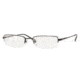 Ray-Ban RX 8603 Eyeglasses Styles - Shiny Black Frame w/Non-Rx 50 mm Diameter Lenses, 1017-5018