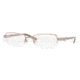 Ray-Ban RX8616 Progressive Eyeglasses - Light Brown Gloss Frame / 52 mm Prescription Lenses, 1033-5218