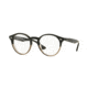 Ray-Ban RX2180V Bifocal Prescription Eyeglasses 5540-47 - Grey Horn Grad Trasp Grey Frame