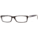 Ray-Ban RX5113 SV Prescription Eyeglasses - Top Black On Transparent Frame w/ 52 mm Diameter Lenses, 2034-5216