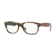 Ray-Ban New Wayfarer Eyeglasses, 52mm, Havana / Green, RX5184-5798-52-SV