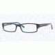 Ray-Ban RX5246 Single Vision Prescription Eyewear 5092-4816 - Turquo On Turquo/Gray/ 