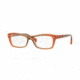 Ray-Ban RX5255 Progressive Prescription Eyeglasses 5487-51 - Gradient Brown On Orange Frame
