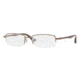 Ray-Ban RX6237 Single Vision Prescription Eyeglasses 2690-5318 - Matte Light Brown Frame