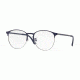 Ray-Ban RX6375F Eyeglass Frames 2981-55 - Gunmetal On Top Blue Frame