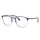 Ray-Ban RX6375F Eyeglass Frames 2950-55 - Gunmetal Top Blue Frame