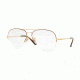 Ray-Ban RX6589 Eyeglass Frames 2945-56 - Gold On Top Havana Frame