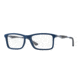Ray-Ban RX7023 Eyeglass Frames 5260-55 - Top Blue On Matte Dark Grey Frame