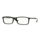 Ray-Ban RX7048 Progressive Prescription Eyeglasses 5206-53 - Black Frame