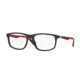 Ray-Ban RX7055 Progressive Prescription Eyeglasses 5418-53 - Shiny Grey Frame