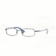 Ray-Ban RY1014T Progressive Eyeglasses - Metallic Blue Frame / 45 mm Prescription Lenses, 3002-4517
