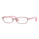 Ray-Ban RY 1017T Eyeglasses Styles - Light Pink Sand Frame w/Non-Rx 46 mm Diameter Lenses, 3034-4615