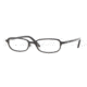 Ray-Ban RY 1017T Eyeglasses Styles - Metallic Black Frame w/Non-Rx 44 mm Diameter Lenses, 3005-4415