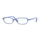 Ray-Ban RY1017T Eyeglasses Styles - Blue Sand Frame w/Non-Rx 44 mm Diameter Lenses, 3033-4415