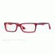 Ray-Ban RY1534 Bifocal Prescription Eyeglasses 3590-46 - Top Fuxia On Pink Frame