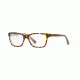 Ray-Ban RY1536 Eyeglass Frames 3602-46 - Dark Havana/Trasparent Frame