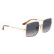 Ray-Ban SQUARE RB1971 Sunglasses 914778-54 - , Blue Gradient Blue Polar Lenses