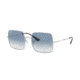 Ray-Ban SQUARE RB1971 Sunglasses 91493F-54 - , Clear Gradient Blue Lenses