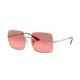Ray-Ban SQUARE RB1971 Sunglasses 9151AA-54 - , Photo Red Gradient Bordeaux Lenses