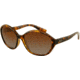 Ray-Ban RB4164 Sunglasses 710/T5-6216 - Light Havana Polarized Brown Gradient 