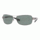 Ray-Ban Sunglasses RB3379 004-6415 - Gunmetal Crystal Green