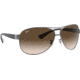 Ray-Ban Sunglasses RB3386 - Gunmetal Frame / Brown Gradient 67 mm Diameter Lenses, 004-13-6713