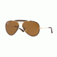 Ray-Ban Sunglasses RB3422Q 9041-58 - Leather Brown Frame, Brown Lenses
