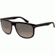 Ray-Ban Sunglasses RB4147 603971-60 - Top Black On Trasparent Frame, grey gradient azure Lenses