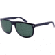 Ray-Ban Sunglasses RB4147 6040-60 - Top Blu On Trasparent Frame, Green Lenses