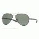 Ray-Ban Sunglasses RB8307 002-58 - Black Frame, Crystal Green Lenses