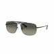 Ray-Ban THE COLONEL RB3560 Bifocal Prescription Sunglasses, 61mm, Black, RB3560-002-71-61-BI