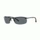 Ray-Ban Top Bar Prescription Sunglasses RB3183 RB3183-002-81-63 - Lens Diameter 63 mm, Frame Color Black