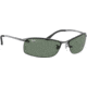 Ray-Ban Top Bar Sunglasses RB3183 004-71-6315 - Gunmetal Frame / Green Lenses