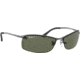 Ray-Ban Top Bar Sunglasses RB3183 004-9A-6315 - Gunmetal Frame / Polarized Green Lenses