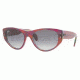 Ray-Ban VAGABOND RB4152 Progressive Prescription Sunglasses RB4152-105832-5317 - Lens Diameter: 53 mm, Frame Color: Top Violet Tr. On Str. Yellow