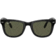 Ray-Ban Wayfarer Folding Sunglasses RB4105 601-58-5022 - Black Frame, Crystal Green Polar 50 mm Lenses