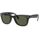 Ray-Ban Wayfarer Folding Sunglasses RB4105 601-58-5022 - Black Frame, Crystal Green Polar 50 mm Lenses