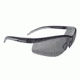 Remington T-71 Safety Glasses, Black Frame, Smoke Lens 20C