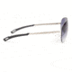Revision Alphawing Single Vision Prescription Sunglasses, Stainless Steel Frame-4-0493-0002SV