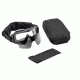 Revision Asian Locust Fan Goggles, Black - Essential Kit w/ 2 Lenses 4-0308-0030