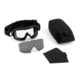 Revision Merlinhawk Goggle System Essential Kit, Black Frame, Clear and Smoke Lenses, Regular, 4-2100-0020