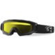 Revision Snowhawk Basic Goggle System w/ Yellow High-Contrast Lens, Black Frame, 4-0100-0010