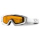 Revision Snowhawk Basic Goggle System w/ Vermillion High-Contrast Lens, White Frame, 4-0100-0013